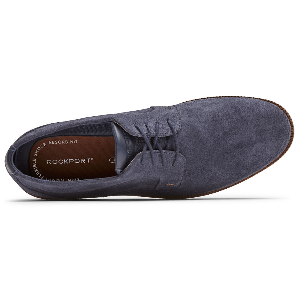 Rockport Oxfords Herre Blå - Sharp & Ready 2 Plain Toe - QESR72038